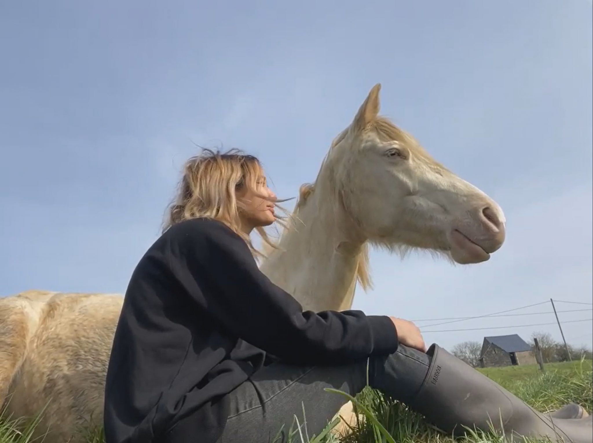 Sweet moments shared for the first time between rescued